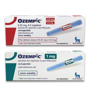 Ozempic Semaglutide การฉีด 0.5mg 1mg 2mg 1.5ml 3ml