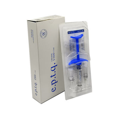 E.P.T.Q S500 1x1.1ml เนื้อผอมหนา Hyaluronic Acid Dermal Filler สําหรับการเสริมหน้า