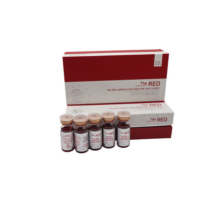 ลดไขมัน น้ำหนัก แอมพูลสีแดง Lipo Lab สำหรับ ร่างกาย หน้าอก คอ