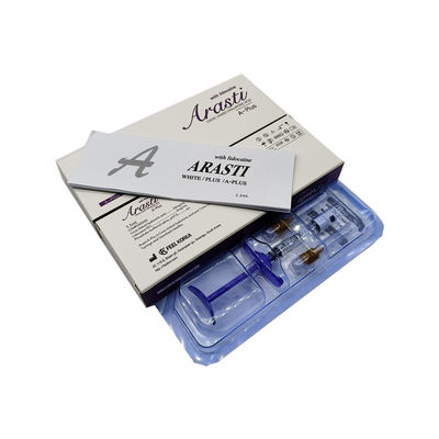 Arasti Plus A Plus สีขาว เติมผิวหนัง ไฮยัลโรนอนกรดฉีด 1.1 ml
