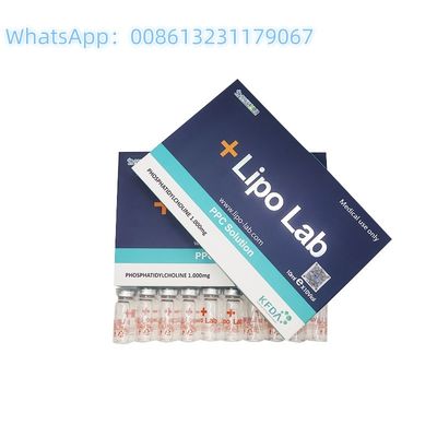 LIPO LAB FAT MELTING SOLUTIONS สารฉีดละลายไขมัน 2 8 ml X 10 ถัง/กล่อง