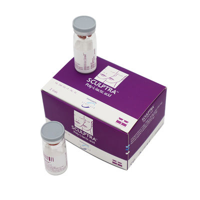 ส่งเสริมการผลิตคอลลาเจน Sculptra PLLA Poly-L-Lactic Demal Filler หลังหน้า