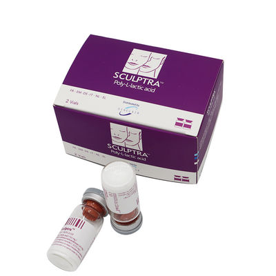 ส่งเสริมการผลิตคอลลาเจน Sculptra PLLA Poly-L-Lactic Demal Filler หลังหน้า