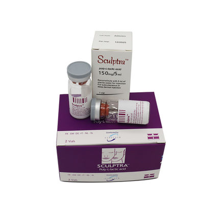 Sculptra 2 ถัง X5ml กระโปรงและเต้านม Juvederm