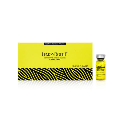 โซลูชั่นไขมัน กระป๋องมะนาว 10ml*5 สําหรับการละลายไขมัน
