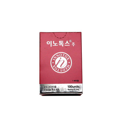 Innotox 50iu 100iu น้ํายาต้านริ้วรอย Hutox Juvederm Sculptra 50u น้ํายา