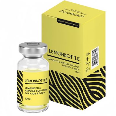 โซลูชั่นไขมัน กระป๋องมะนาว 10ml*5 สําหรับไขมัน โซลูไลท์ละลาย