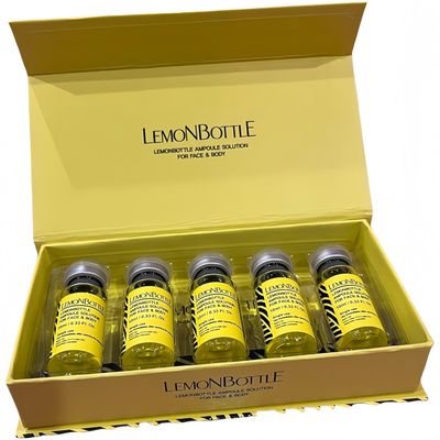 โซลูชั่นไขมัน กระป๋องมะนาว 10ml*5 สําหรับไขมัน โซลูไลท์ละลาย