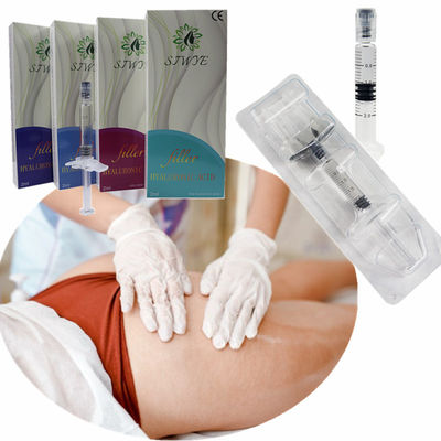 24mg Hyaluronic Acid Dermal Filler ข้ามการเชื่อมโยงโซเดียม Hyaluronate
