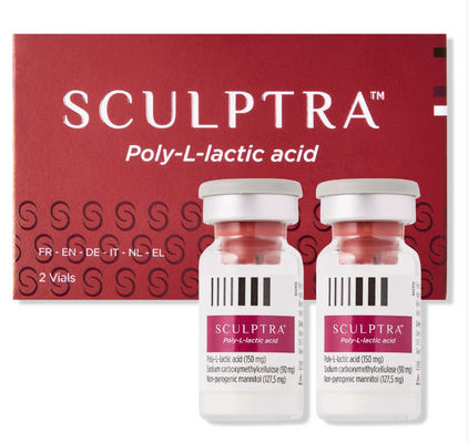 การสูญเสียคอลลาเจน ป้องกันริ้วรอย Sculptra PLLA Sculptra Poly-L-Lactic Acid Galderma