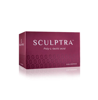 การสูญเสียคอลลาเจน ป้องกันริ้วรอย Sculptra PLLA Sculptra Poly-L-Lactic Acid Galderma