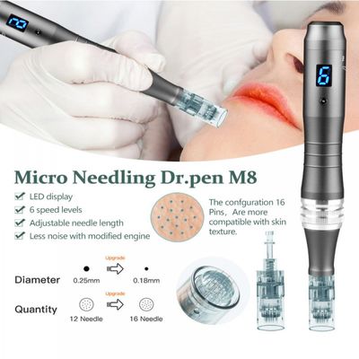 ปากกา Dr. Pen Ultima M8 Professional ไร้สาย Microneedling เพื่อผิวที่ไร้ที่ติ