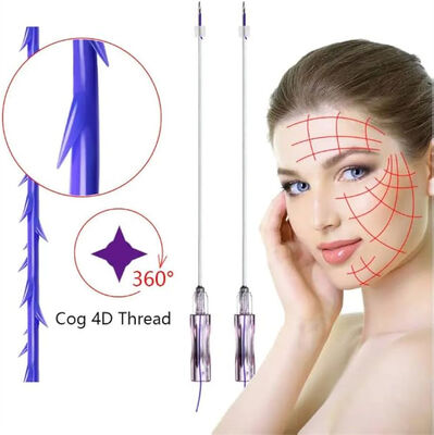 Wholesale Beauty V Line Lifting 19g 100mm Barbed Cog 4D 6D Pdo Thread