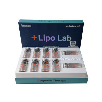 คุณภาพสูง Lipo Lab ppcs โซลูชั่นการสูญเสียไขมันละลาย Slimming การฉีด การฉีด Lipo Lab 8ml x 10vail