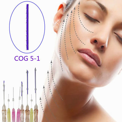 เกาหลี cog ลิฟท์เย็บที่สามารถดูดซึมได้ pdo โมโนทอร์นาโดสกรู fio silhouet สายลิสอส สายเข้มเข็ม 29g 31g 30gx13mm