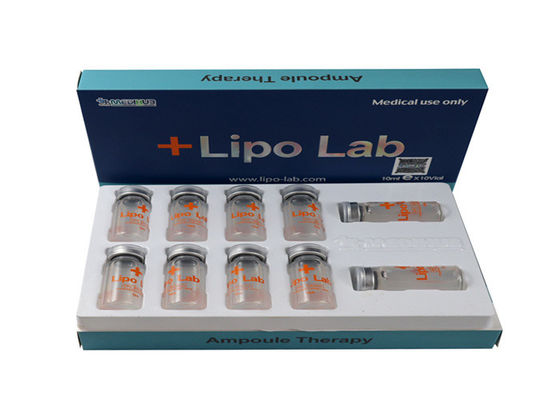 Lipo Lab Ppcs การสูญเสียสารละลาย 8Ml x 10Vails การละลายไขมัน การฉีดน้ําหนัก
