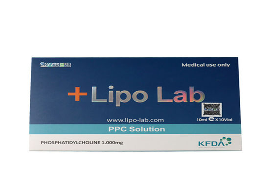 Lipo Lab Ppcs การสูญเสียสารละลาย 8Ml x 10Vails การละลายไขมัน การฉีดน้ําหนัก