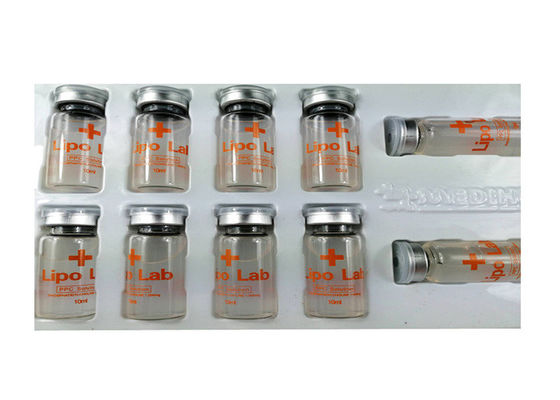 Lipo Lab Ppcs การสูญเสียสารละลาย 8Ml x 10Vails การละลายไขมัน การฉีดน้ําหนัก