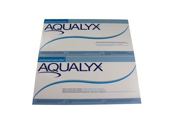 สูตรฉีด Aqualyx ที่มีประสิทธิภาพในการลดน้ําหนัก