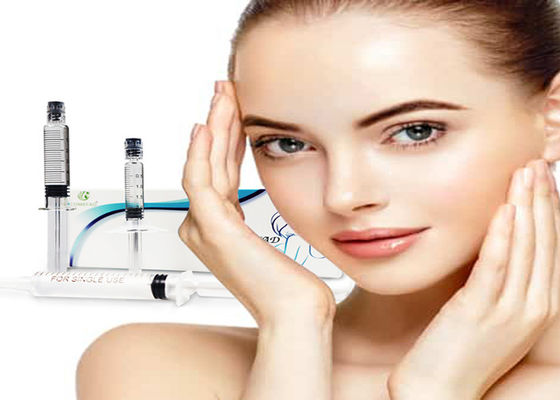 BDDE Facial Dermal Cross Linked กรดไฮยาลูโรนิกฟิลเลอร์ 1ml 2ml 3ml