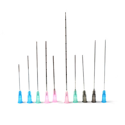 หัวฉีดแบบฉีด 22G 21G 18G Blunt Tip Cannula Filler 0.05kg