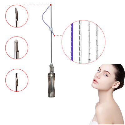Polidioxanona Fio De Sutura Cannula Cog สายสับ สายสับ 2-1 3-1 4-1 5-1 3D 4D Lift Hilos Pdo การยกเส้น