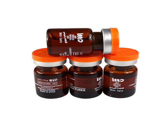 สารสติปัญญาอ่อน ไฮยอลูรอนิกแอซิดฉีด เติมผิว ขาวผิว 5 Ml X 4