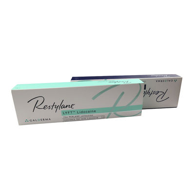 ไฮยอลูรอนิคแอซิด HA คราสสลิงก์ฟิลเลอร์ผิวหนังกับ Lido 1 สายฉีด X 1.0ml