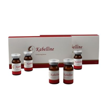 Kabelline ไขมันละลายฉีด 5 ถัง X8ml หน้าและร่างกาย การลดน้ําหนัก