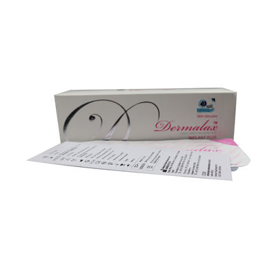 Anti Wrinkle Dermalax Hyaluronic Acid 1.1ml สําหรับการฉีดในใบหน้า