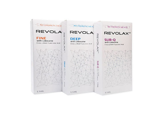 CE Revolax Deep Sub-Q Fine Lido Derma Filler การฉีดกรดไฮยอลูรอนิก