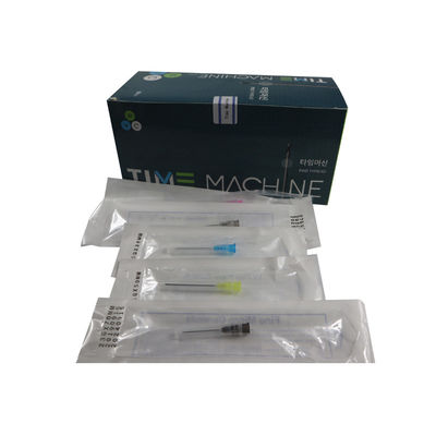ขายปลีก สแตนเลส Dermal Filler เติมใบหน้า 22g 23G 25g 38mm 50mm ยืดหยุ่น Fine Blunt Micro Tip Cannula Needl