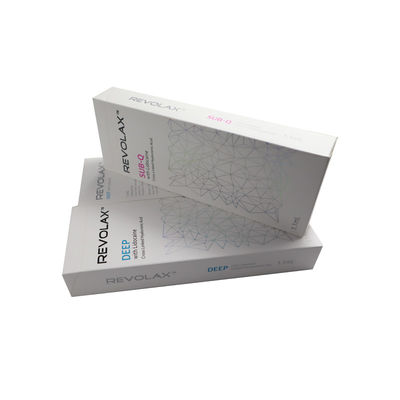 สารเติมผิวหนังกรดไฮยัลโรนิกความบริสุทธิ์สูง Revolax 1.1ml Deep Sub-Q For Lips