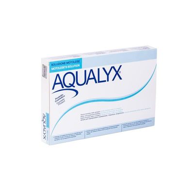 Aqualyx 10 X 8 Ml Vials การฉีดละลายไขมันสําหรับใบหน้าและร่างกาย