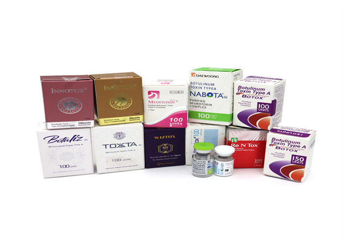 ประเภท A 100iu 150iu Innotox Nabotas Botulaxs Meditoxins Botox Anti wrinkles การเสริมหน้า