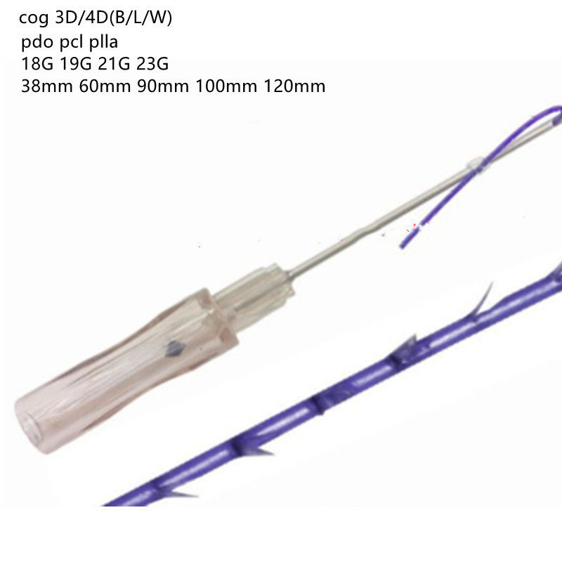 Polidioxanona Fio De Sutura Cannula Cog สายสับ สายสับ 2-1 3-1 4-1 5-1 3D 4D Lift Hilos Pdo การยกเส้น