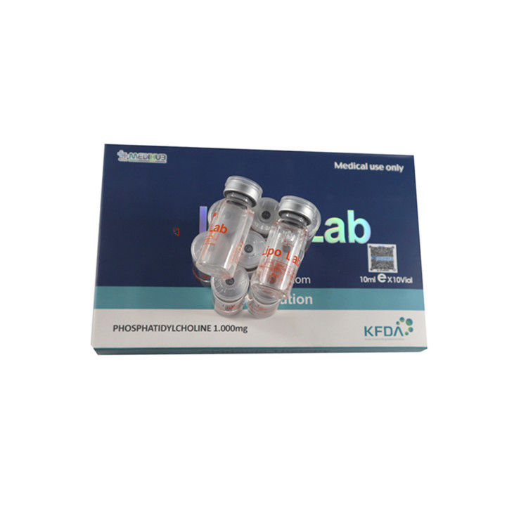 Lipo Lab Ppcs สลายเซลลูไลท์ การสูญเสียไขมัน การละลายน้ํามัน การฉีดน้ําหนัก ลดน้ําหนัก Lipo Lab 8ml X 10vail