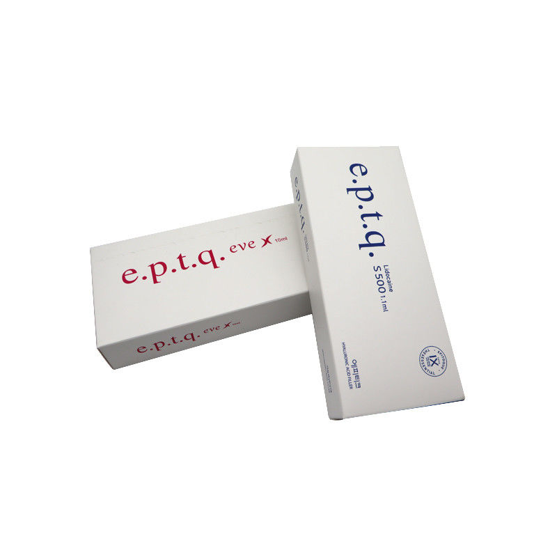 EPTQ e.p.t.q โซเดียมไฮยอลูโรเนตที่เชื่อมต่อกัน CE Certified HA Dermal Filler