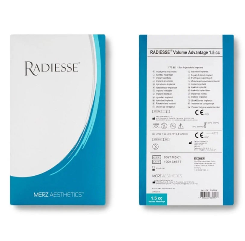 Radiesse Filler HA 0.8cc 1.5cc ป้องกันการแก่ตัว สําหรับรอยฝ้ากระจกหน้า