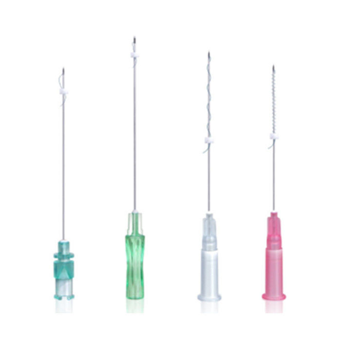คุณภาพสูง ตา ใบตา ใบหน้า Pdo Thread Blunt Sharp Needle 4D 6D Cog Thread Lifting