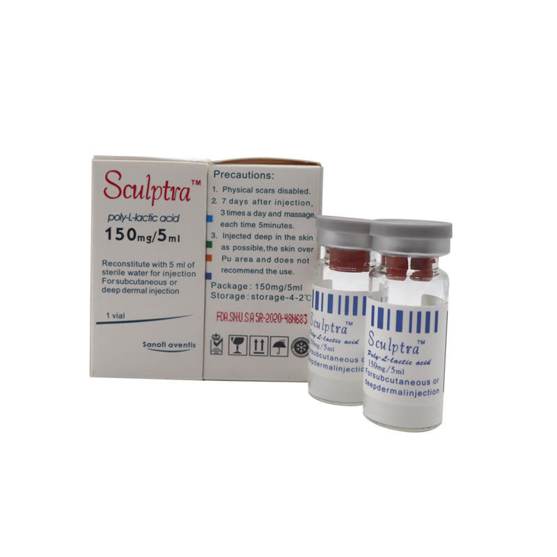 ขนาด 150mg ขนาดผง PLLA โพลี- l- แล็คติกแอซิด 1 ถัง x5ml