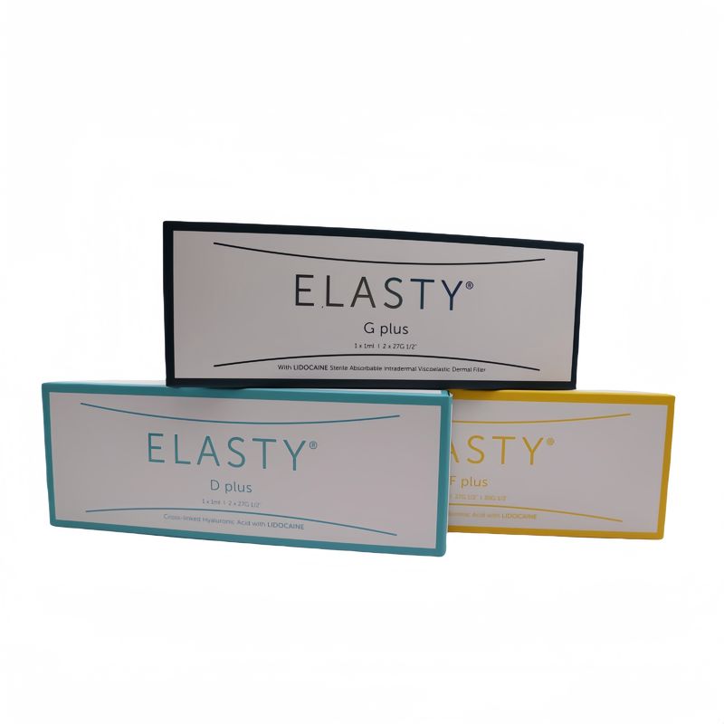 ยืดหยุ่น D CE (ลึก) 2 X 1ml Hyaluronic Acid Dermal Filler สําหรับการออกแบบใบหน้าและร่างกาย