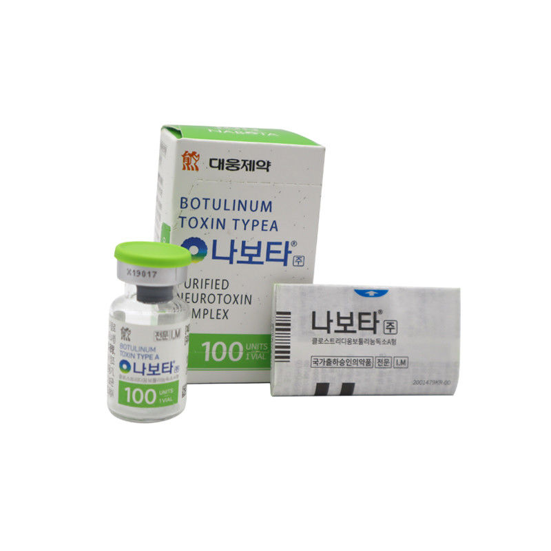 ประเภท A 100iu 150iu Innotox Nabotas Botulaxs Meditoxins Anti wrinkles ล้างหน้า
