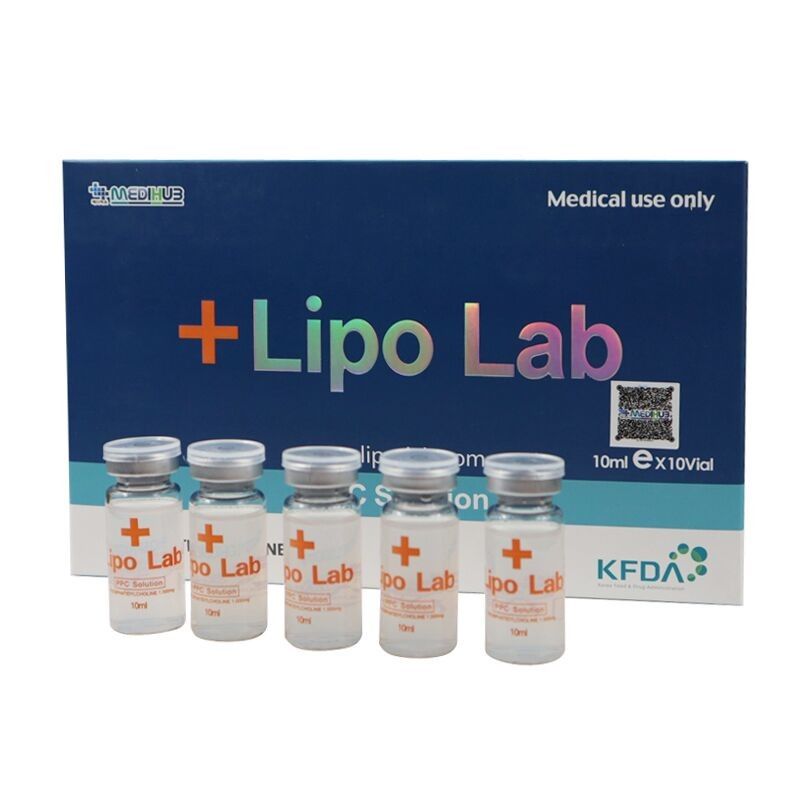 เกาหลี Lipo Lab Ppc Solution การหล่อล้างไขมัน Lipolysis liporase สารละลายไขมัน การลดน้ําหนัก Lipolab
