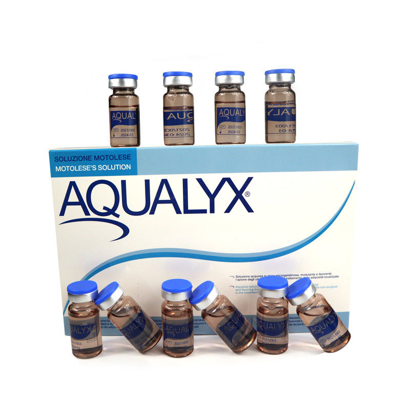 Aqualyx การฉีดสารละลายไขมัน การฉีดน้ํามันในกระบอก