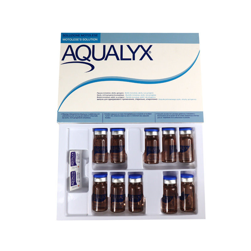 ขายดี เมโส โซลูชั่น ฟิลเลอร์ผิวหนัง ลดน้ำหนัก แอมพูล สลายไขมัน ฉีด Aqualyx