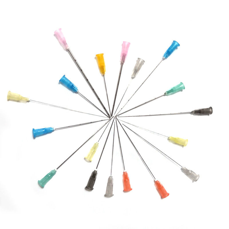 ขายปลีก สแตนเลส Dermal Filler เติมใบหน้า 22g 23G 25g 38mm 50mm ยืดหยุ่น Fine Blunt Micro Tip Cannula Needl